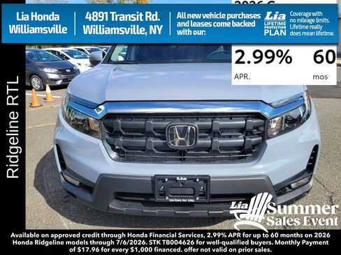 New 2026 Honda Ridgeline RTL image 10