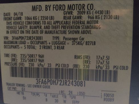 Used 2018 Ford Fusion SE FWD image 33