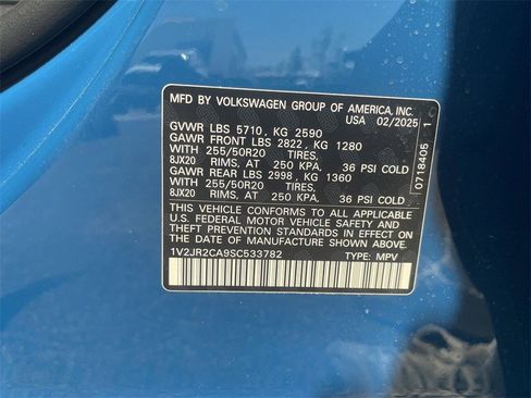 New 2025 Volkswagen Atlas SE image 27