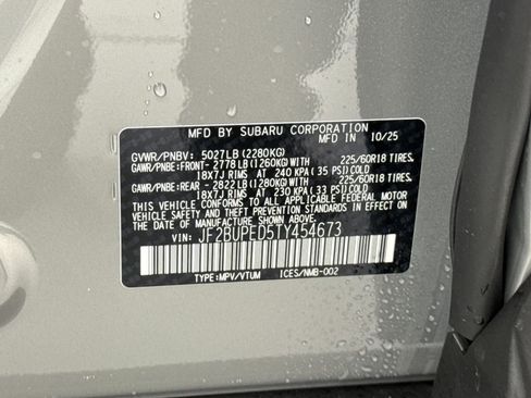 New 2026 Subaru Outback Touring image 32