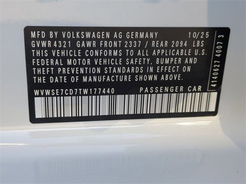 New 2026 Volkswagen GTI SE image 25