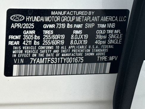 New 2026 Hyundai Ioniq 9 SE AWD/4WD image 30