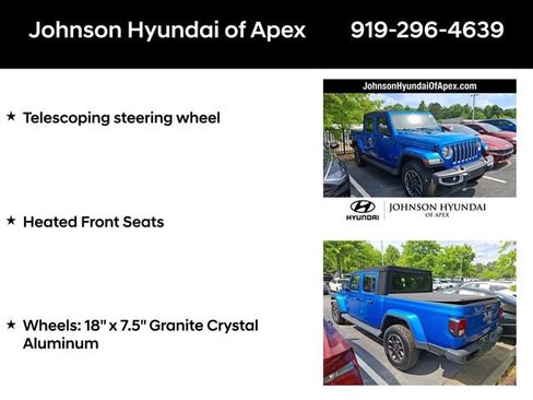 Used 2021 Jeep Gladiator Overland w/ Cold Weather Group AWD/4WD image 9