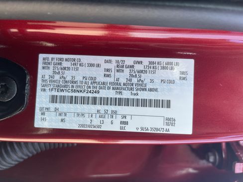 Used 2022 Ford F150 XLT w/ Equipment Group 302A High image 5