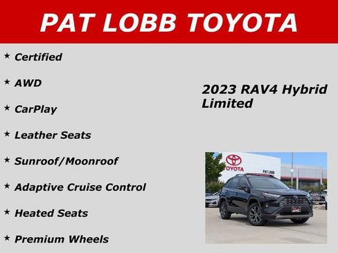 Used 2023 Toyota RAV4 Limited image 39