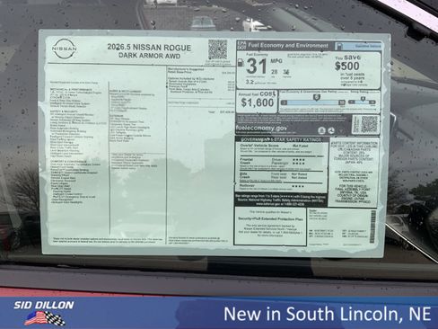 New 2026 Nissan Rogue SV image 13