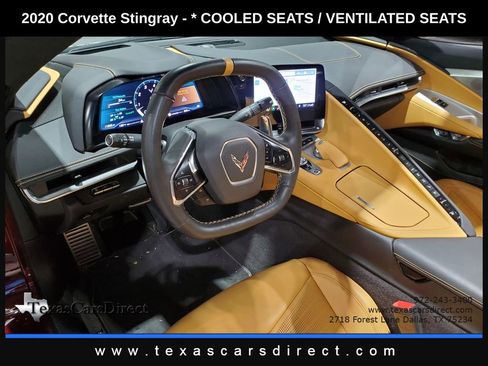 Used 2020 Chevrolet Corvette Stingray Preferred Cpe w/ 2LT Preferred Equipment Group image 7
