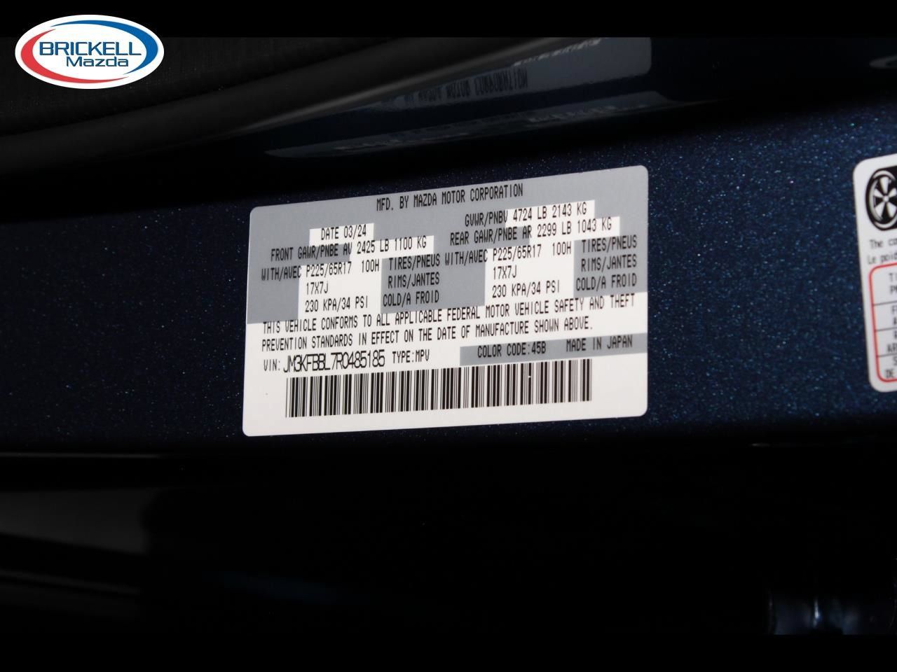 Certified 2024 MAZDA CX-5 AWD 2.5 S w/ Select Package image 40