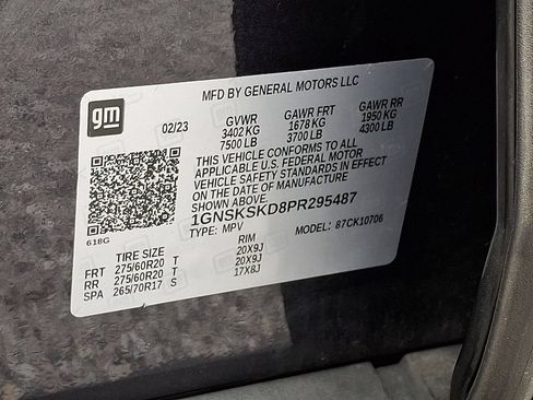 Used 2023 Chevrolet Tahoe Premier AWD/4WD image 28