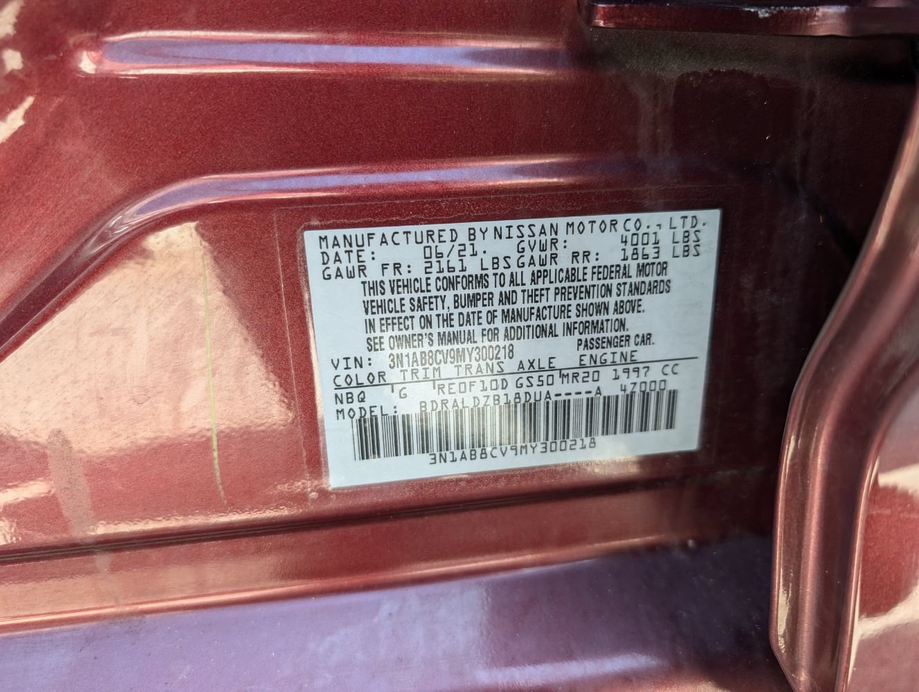 Used 2021 Nissan Sentra SV FWD image 25