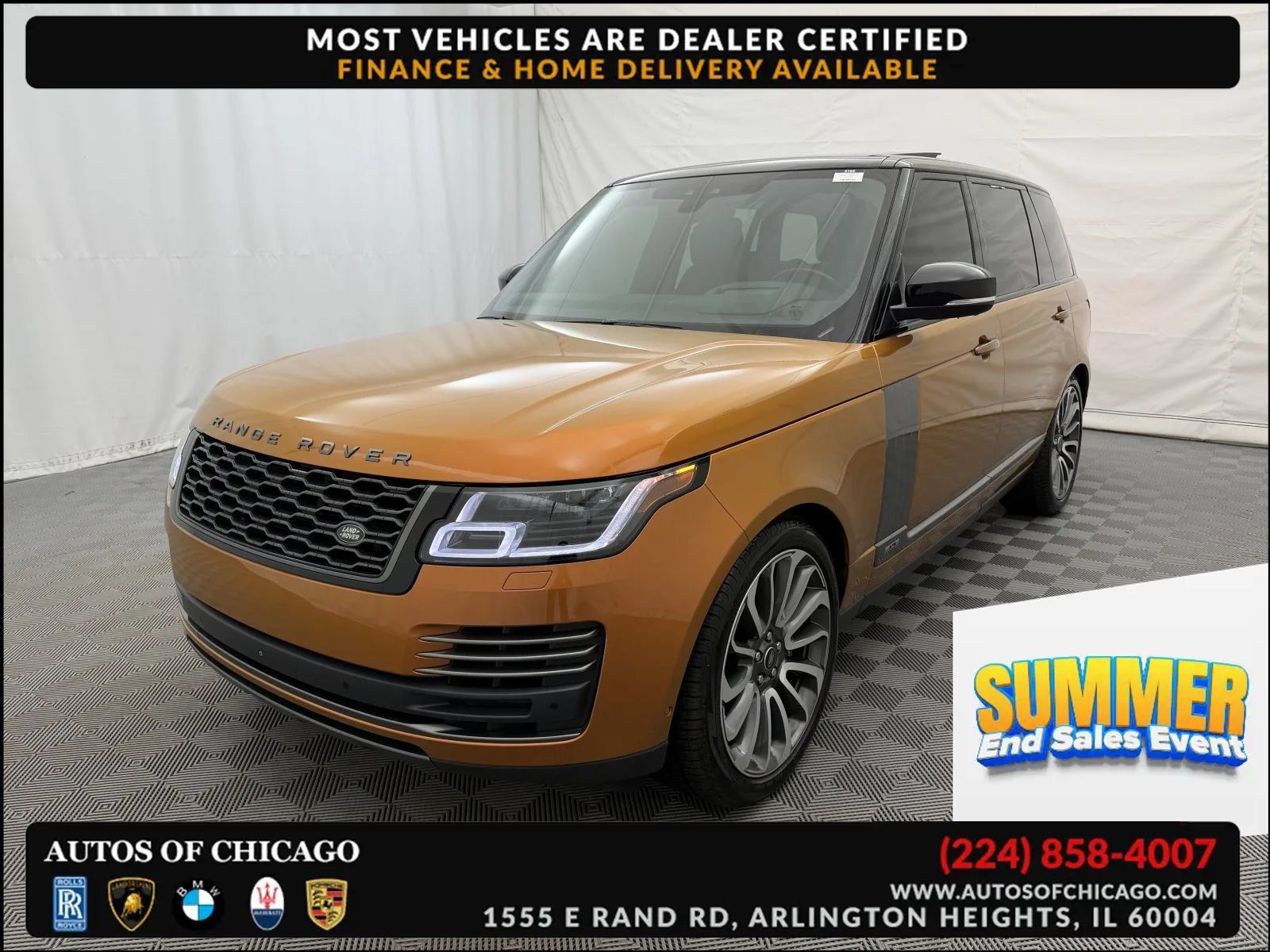 Used 2019 Land Rover Range Rover Long Wheelbase Autobiography AWD/4WD image 1