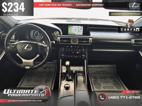 Used 2014 Lexus IS 250 w/ F-Sport Package RWD image 9