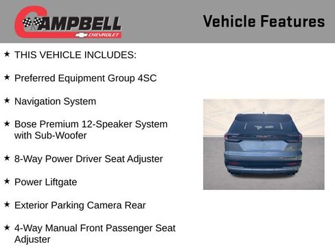 Used 2025 GMC Acadia Elevation image 5