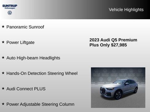 Used 2023 Audi Q5 2.0T Premium Plus w/ Premium Plus Package image 13