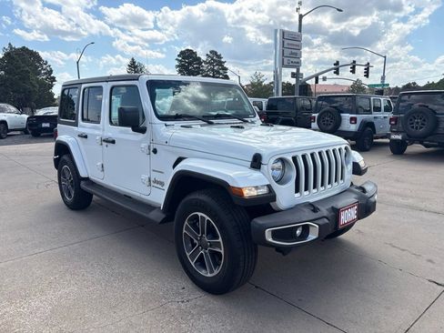 Used 2023 Jeep Wrangler Unlimited Sahara AWD/4WD image 1