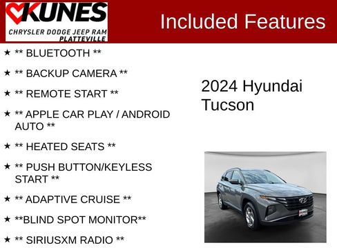 Used 2024 Hyundai Tucson SEL AWD/4WD image 2