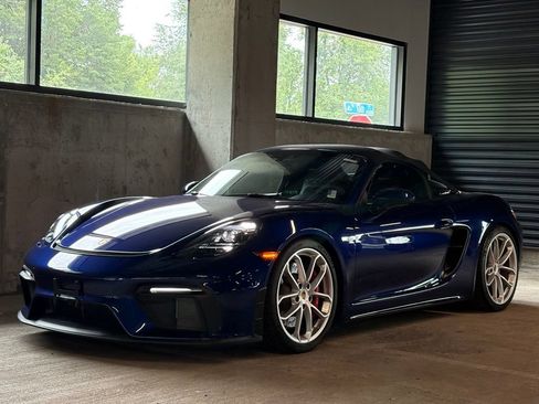 Used 2022 Porsche 718 Boxster Spyder RWD image 1
