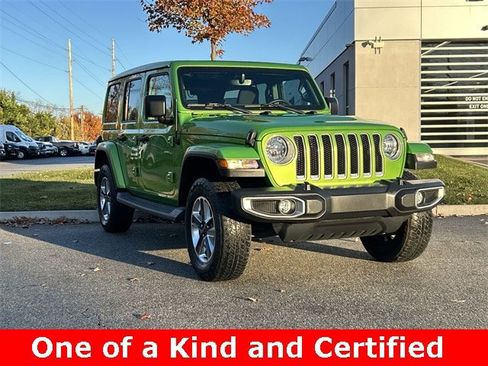Certified 2019 Jeep Wrangler Unlimited Sahara image 1