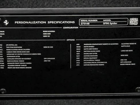 Used 2022 Ferrari SF90 Spider image 27