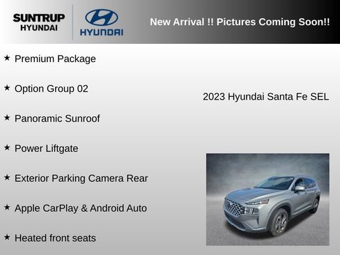Used 2023 Hyundai Santa Fe SEL w/ Premium Package AWD/4WD image 5