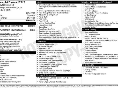 Used 2020 Chevrolet Equinox LT image 48