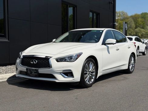 Used 2022 INFINITI Q50 Luxe w/ Cargo Package AWD/4WD image 3