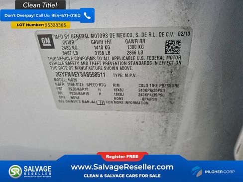 Used 2010 Cadillac SRX Luxury image 17