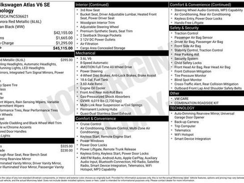 Used 2022 Volkswagen Atlas SE image 5