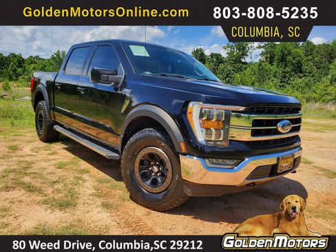 Used 2021 Ford F150 Lariat w/ Trailer Tow Package AWD/4WD image 1