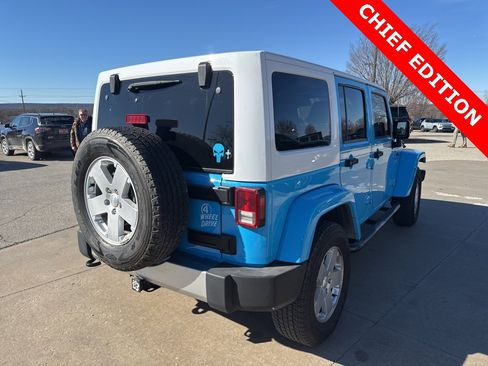 Used 2017 Jeep Wrangler Unlimited Sahara w/ Quick Order Package 24E Chief image 3