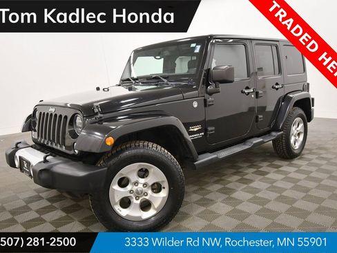 Used 2014 Jeep Wrangler Unlimited Sahara w/ Dual Top Group image 1