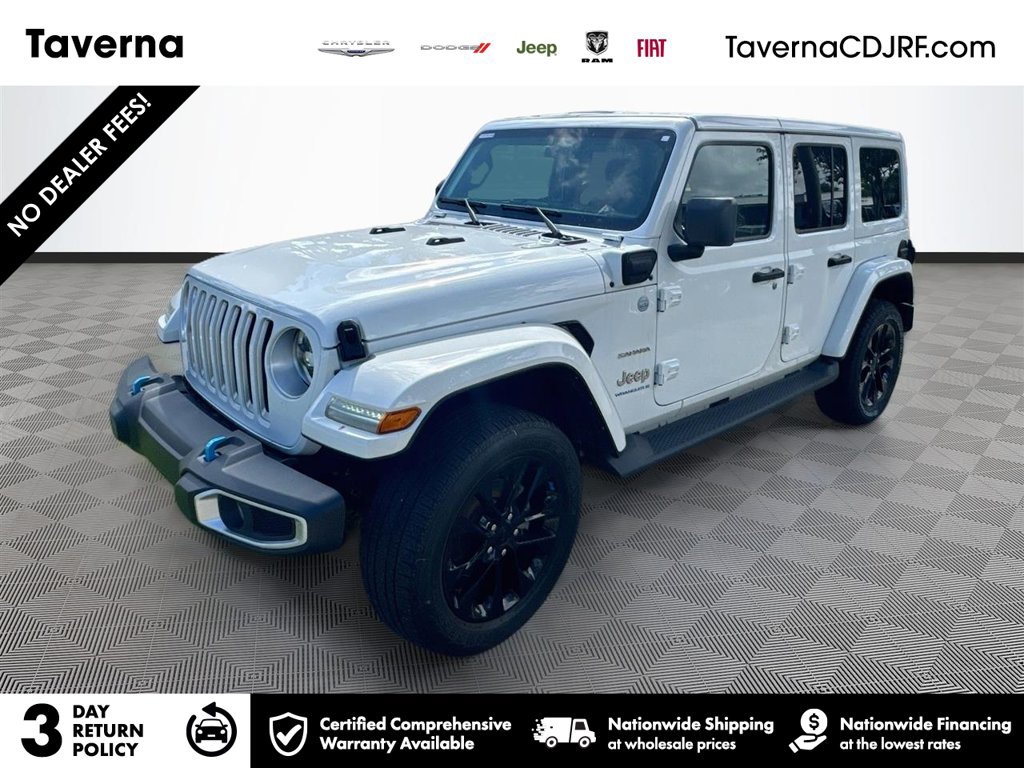 Certified 2023 Jeep Wrangler Unlimited Sahara w/ Cold Weather Group AWD/4WD image 1