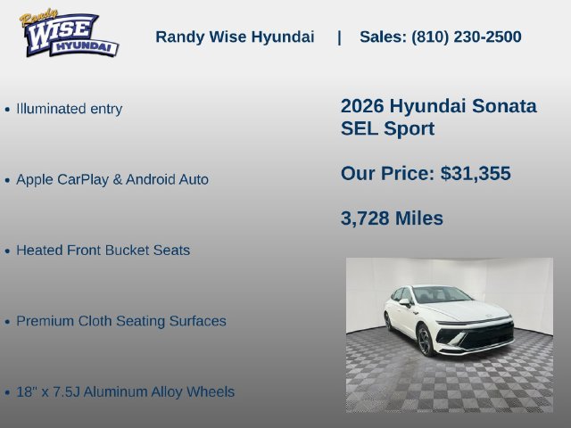 New 2026 Hyundai Sonata SEL FWD image 15