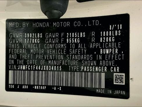 Used 2018 Honda Civic EX-T image 33
