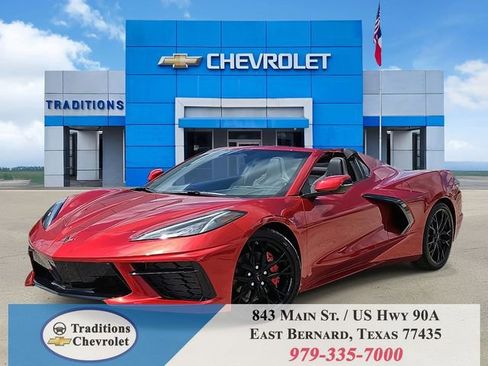 Used 2026 Chevrolet Corvette Stingray Convertible w/ 1LT image 1