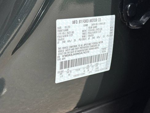 Used 2022 Ford Explorer Timberline AWD/4WD image 44