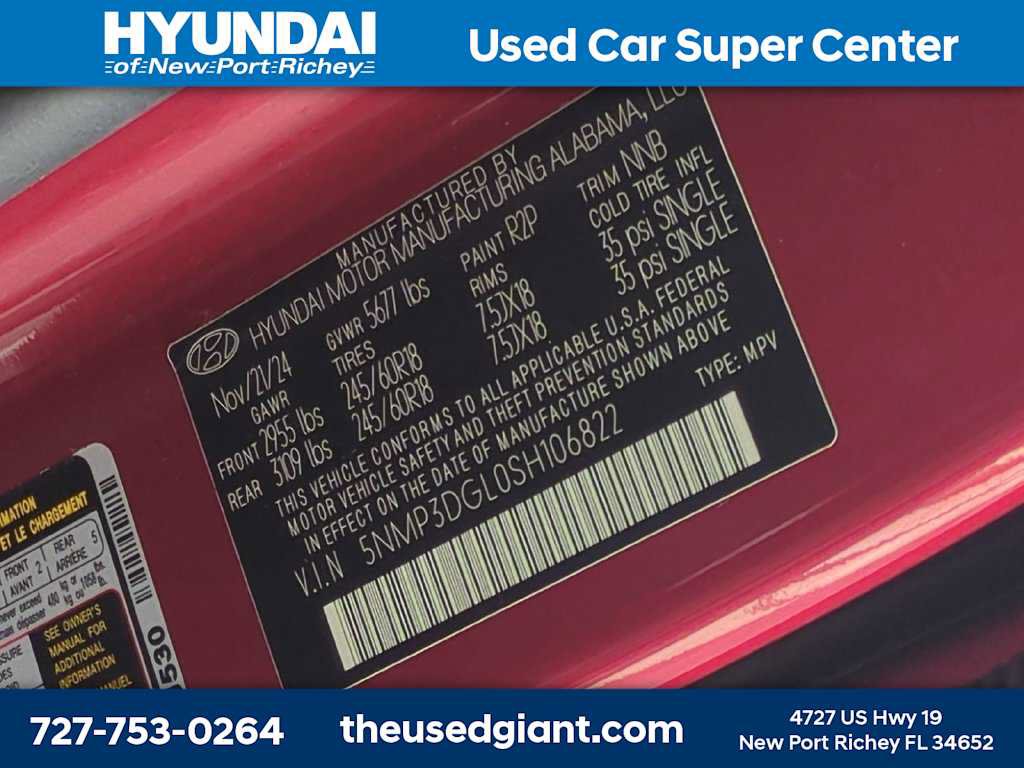 Used 2025 Hyundai Santa Fe XRT AWD/4WD image 36