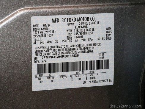 New 2024 Ford Edge SE image 25