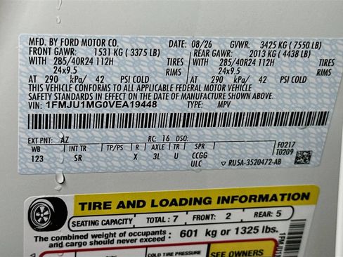 New 2027 Ford Expedition Platinum w/ Platinum Ultimate Package AWD/4WD image 18