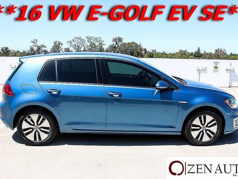 Used 2016 Volkswagen e-Golf SE FWD image 4
