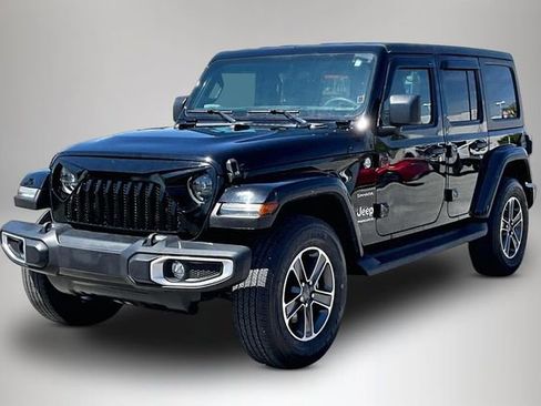 Used 2023 Jeep Wrangler Sahara w/ LED Lighting Group image 2