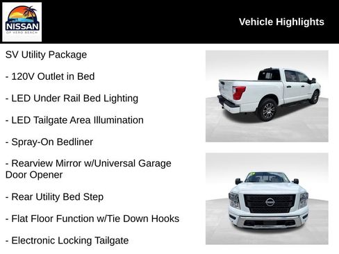 Certified 2024 Nissan Titan SV w/ SV Convenience Package AWD/4WD image 19