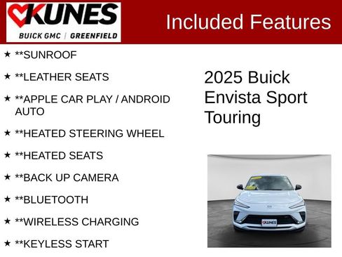 Used 2025 Buick Envista Sport Touring w/ Experience Buick Package FWD image 2