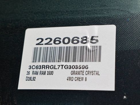 New 2026 RAM 3500 Tradesman AWD/4WD image 32