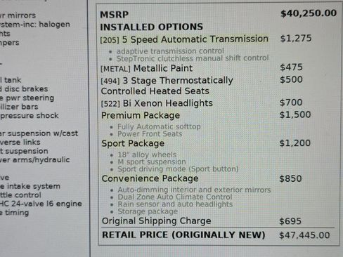 Used 2003 BMW Z4 3.0i image 34