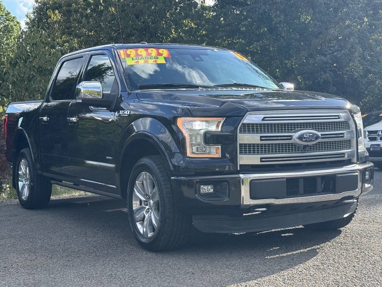 Used 2015 Ford F150 Platinum w/ Technology Package AWD/4WD image 3