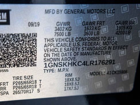 Used 2020 Chevrolet Suburban LT w/ Z71 Midnight Edition image 18