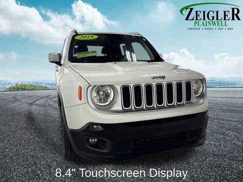 Used 2018 Jeep Renegade Limited w/ UConnect 8.4 Nav Group AWD/4WD image 8