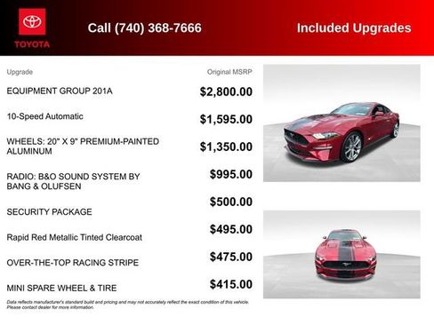 Used 2022 Ford Mustang Premium w/ Equipment Group 201A image 5