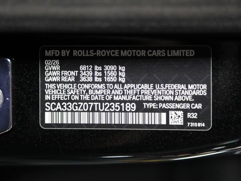Used 2026 Rolls-Royce Ghost Black Badge AWD/4WD image 76
